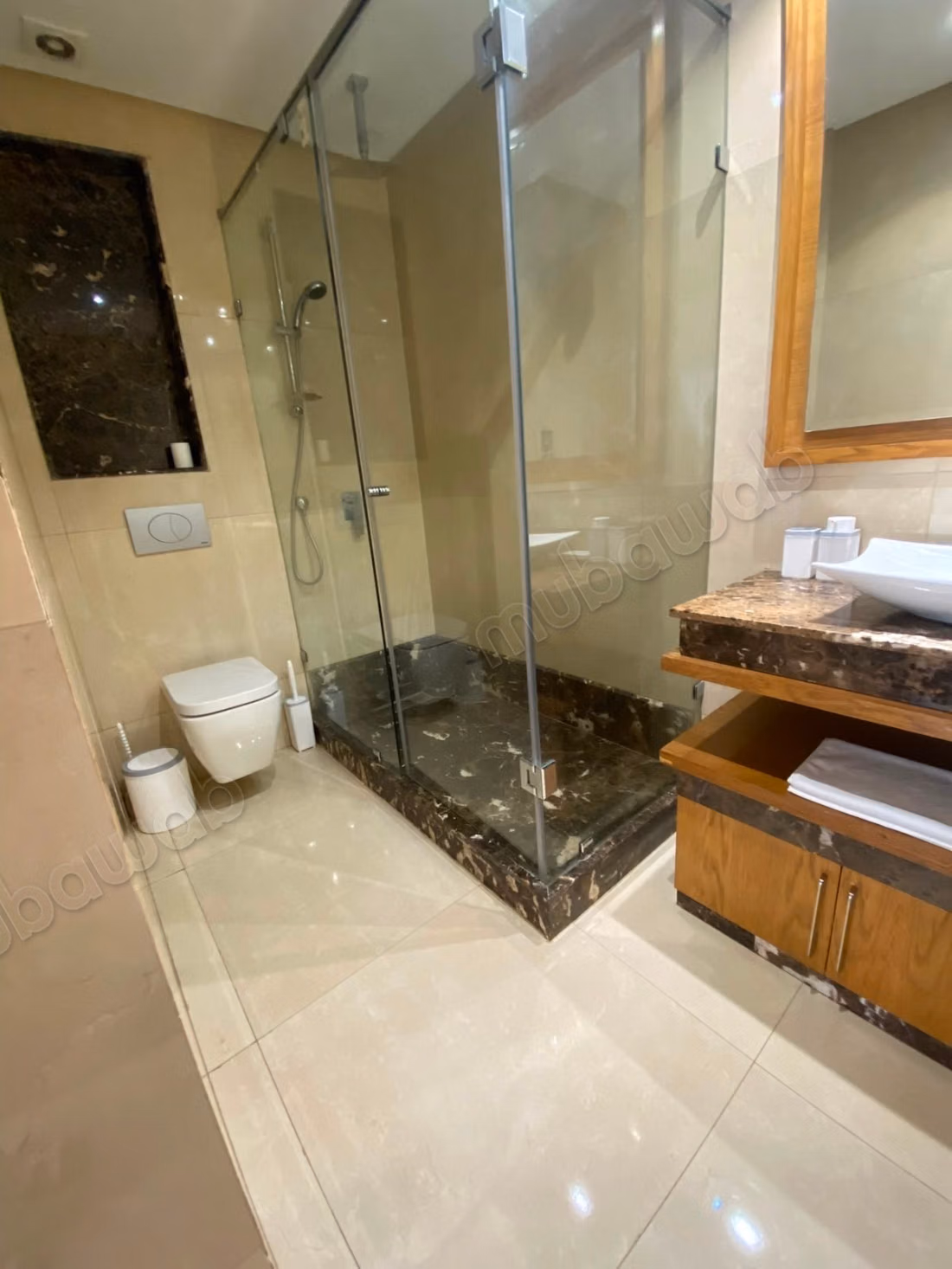 Très bel appartement en location à Casablanca Finance City. 
2 chambres agréables