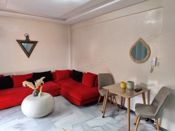 Apartamento amueblado en alquiler – Guéliz, Av Hassan 2