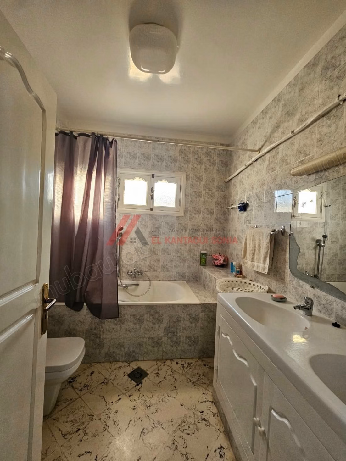 A louer réez de chaussée s4 meublé à chatt meriem