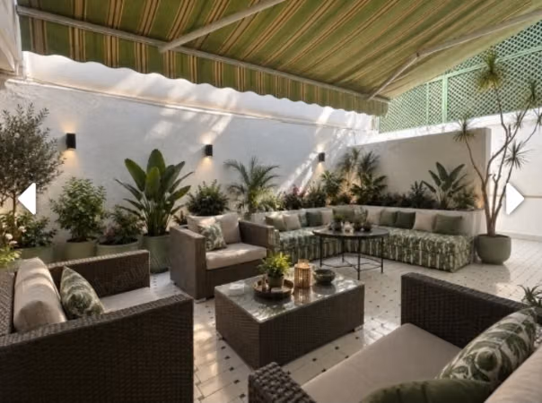Apartment with terrace for rent in the golden triangle