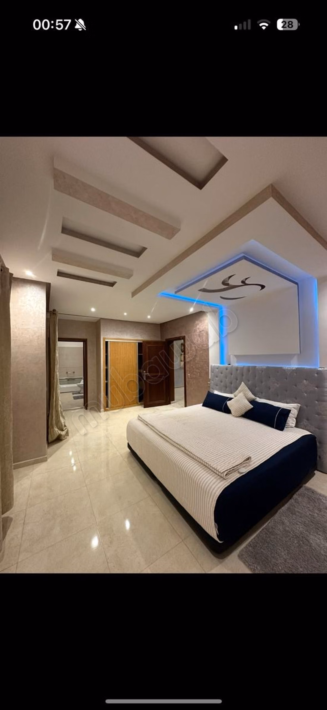 Magnifique villa à louer à Route Casablanca. 
7 pièces. 
Bien meublé