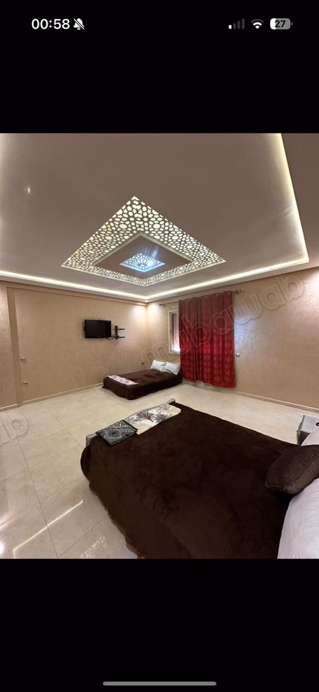 Magnifique villa à louer à Route Casablanca. 
7 pièces. 
Bien meublé