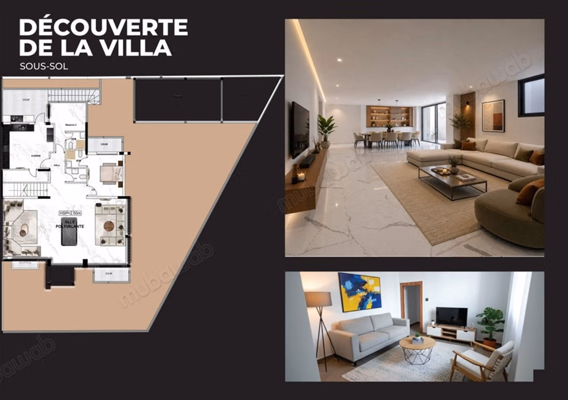 Suntuosa casa en venta en Route Immouzer. Área total 492 m²