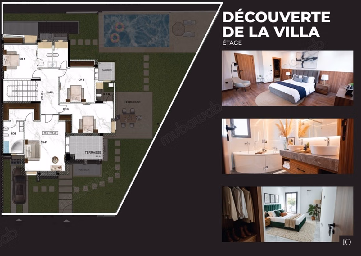 Suntuosa casa en venta en Route Immouzer. Área total 492 m²