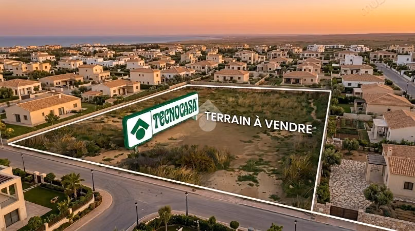 Terrain habitation ind. En vente