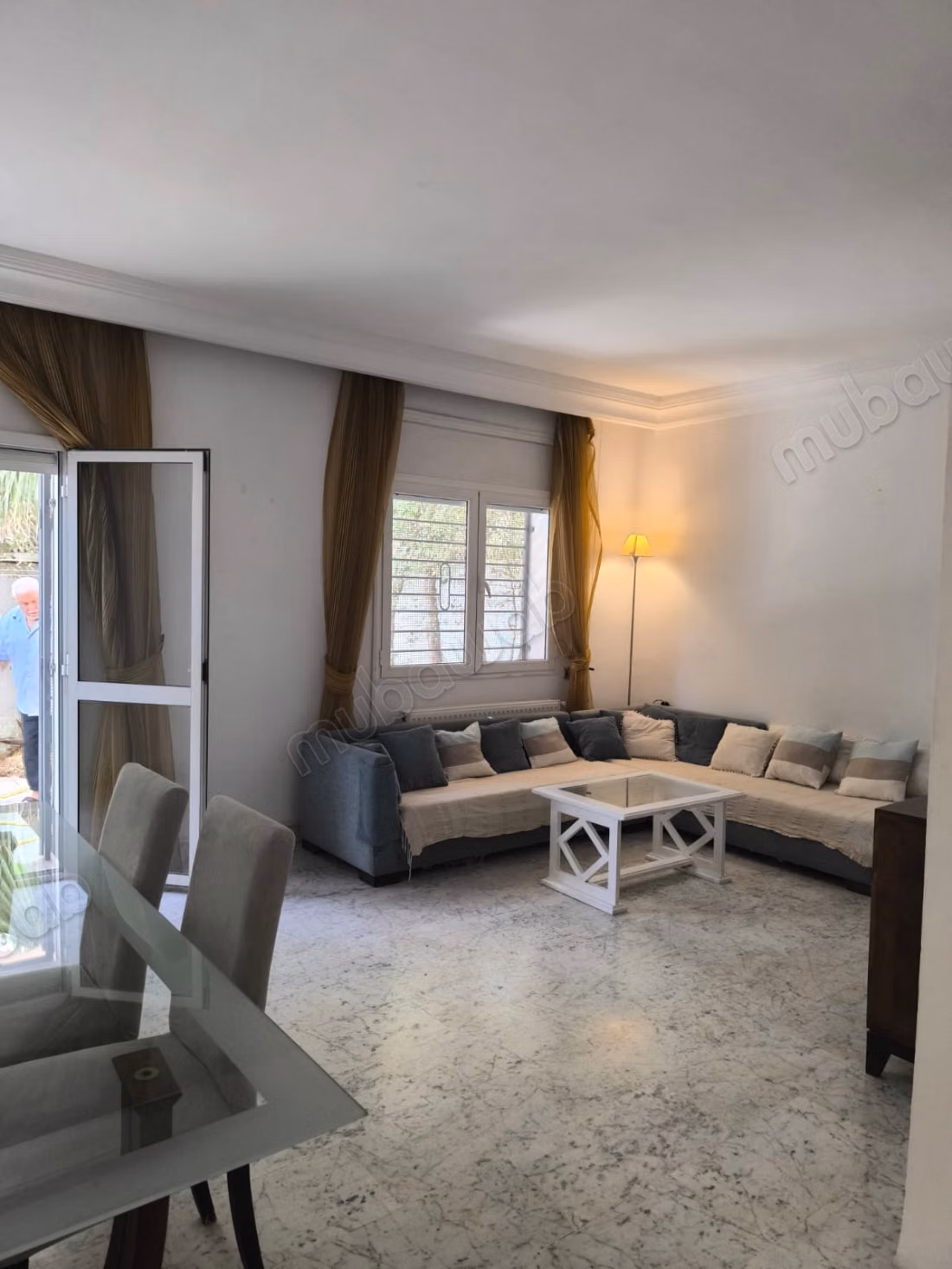 Villa de haut standing à louer à La Marsa Ville. 3 chambres. Meublé