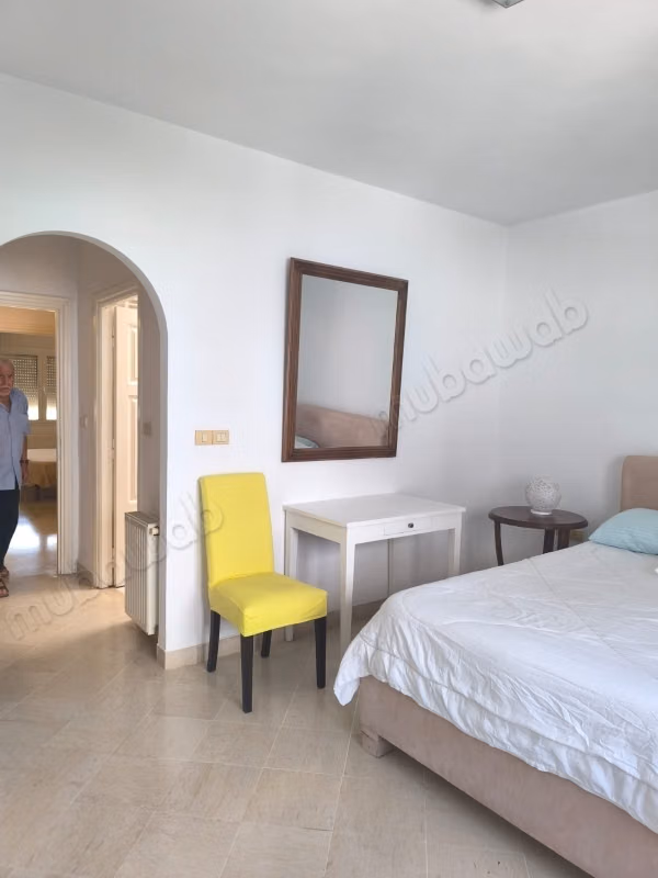 Villa de haut standing à louer à La Marsa Ville. 3 chambres. Meublé