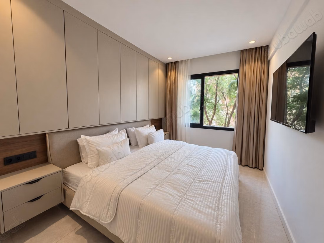 Appartamento con 2 camere da letto a Hivernage