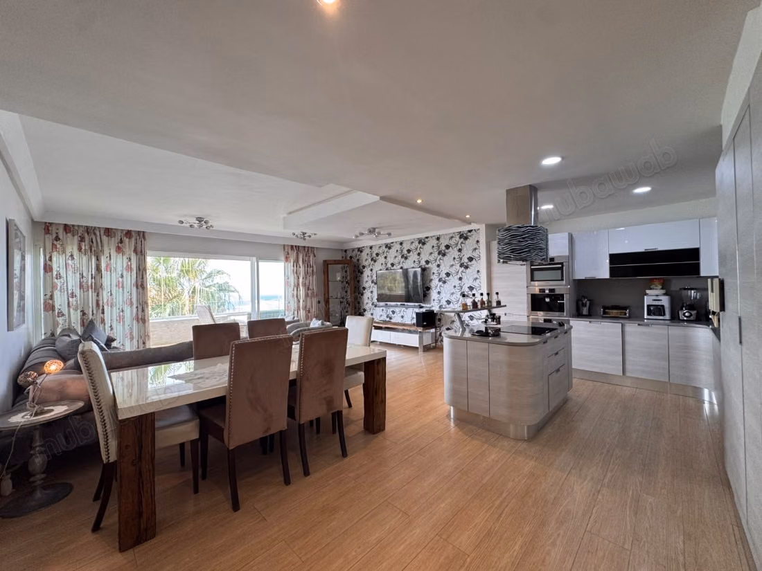 L'appartement à loué meublé entièrement rénové