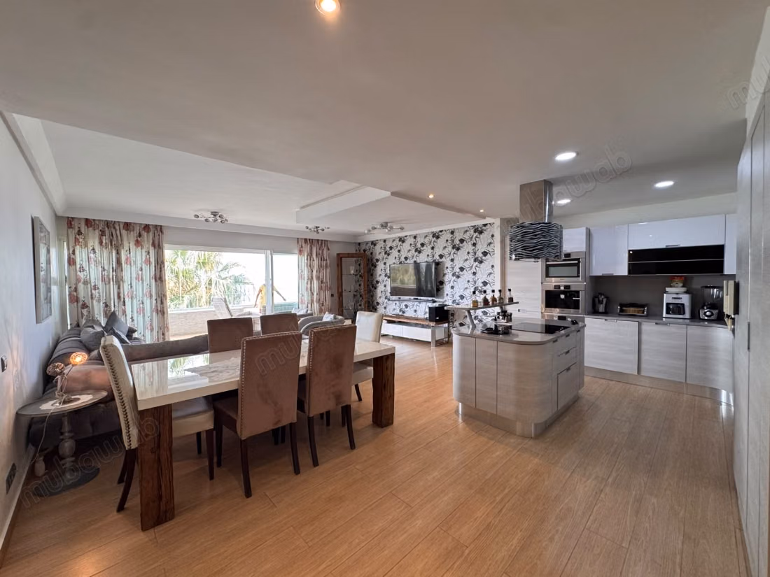 L'appartement à loué meublé entièrement rénové
