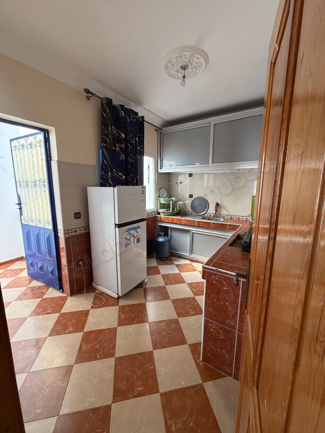 Appartements à louer à Oualidia. Surface totale 70 m². Salon traditionnel, antenne parabolique générale