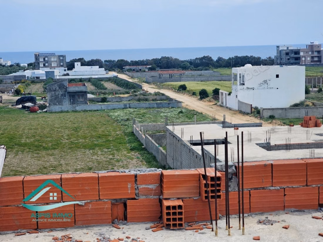 Maison en cours de construction à Kerkouane
