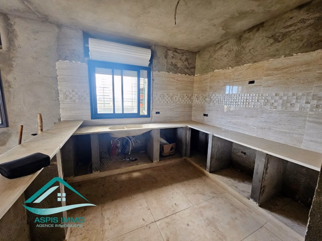 Maison en cours de construction à Kerkouane