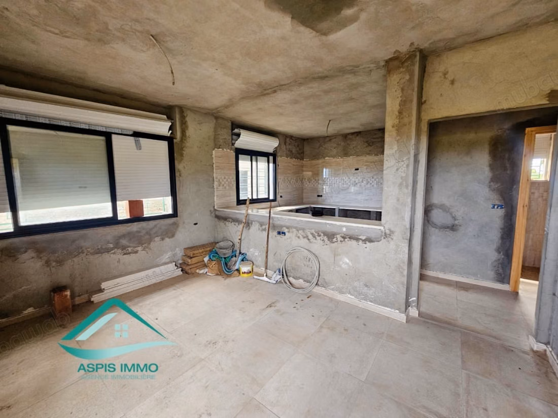 Maison en cours de construction à Kerkouane