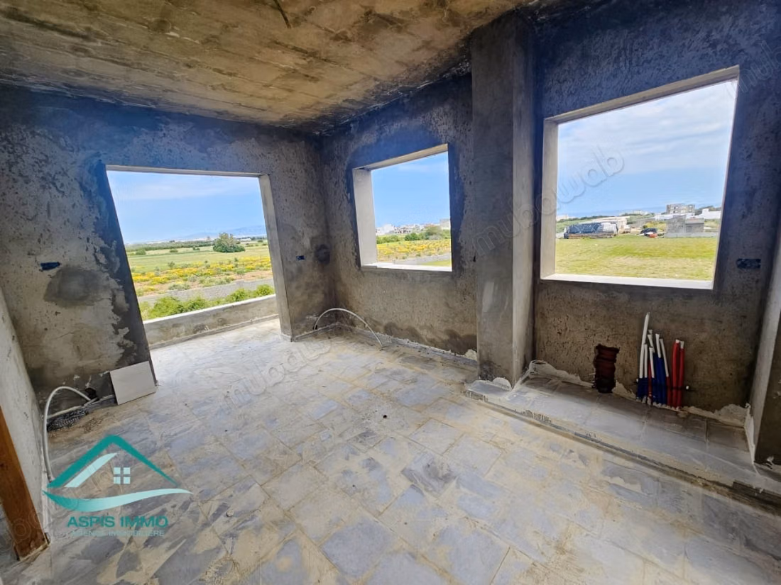 Maison en cours de construction à Kerkouane