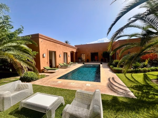 Sublime verdieping villa op de golf, Marrakech