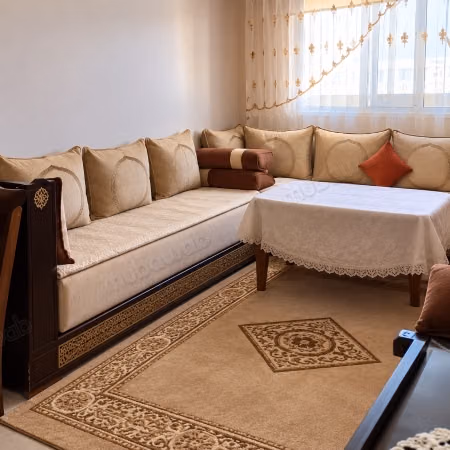 Gemeubeld appartement te huur van 65 m² in Salé