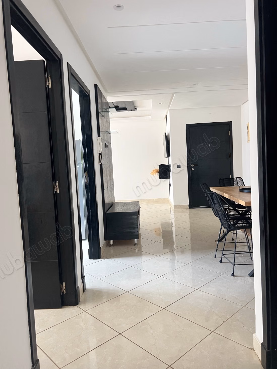 Appartement à louer à Sala el Jadida. Superficie 1000 m². Bien meublé