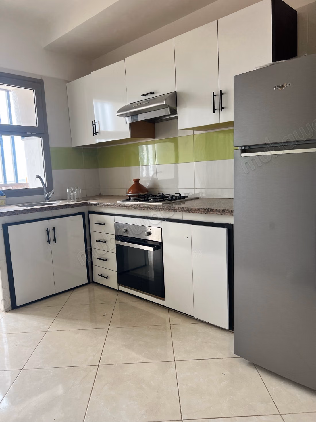 Appartement à louer à Sala el Jadida. Superficie 1000 m². Bien meublé