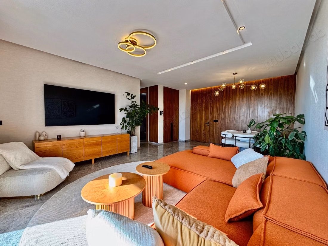 Appartement deux chambres meuble avec vue sur parc