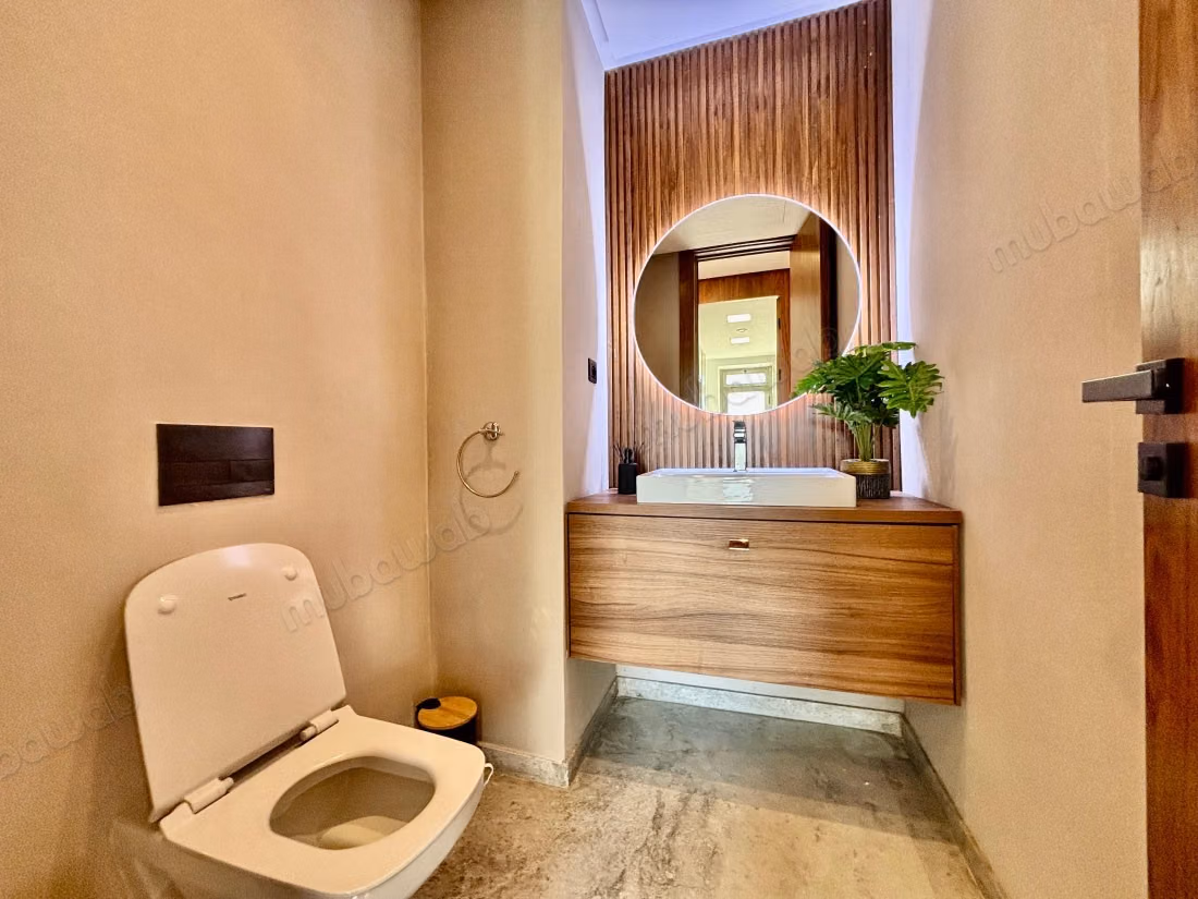 Appartement deux chambres meuble avec vue sur parc