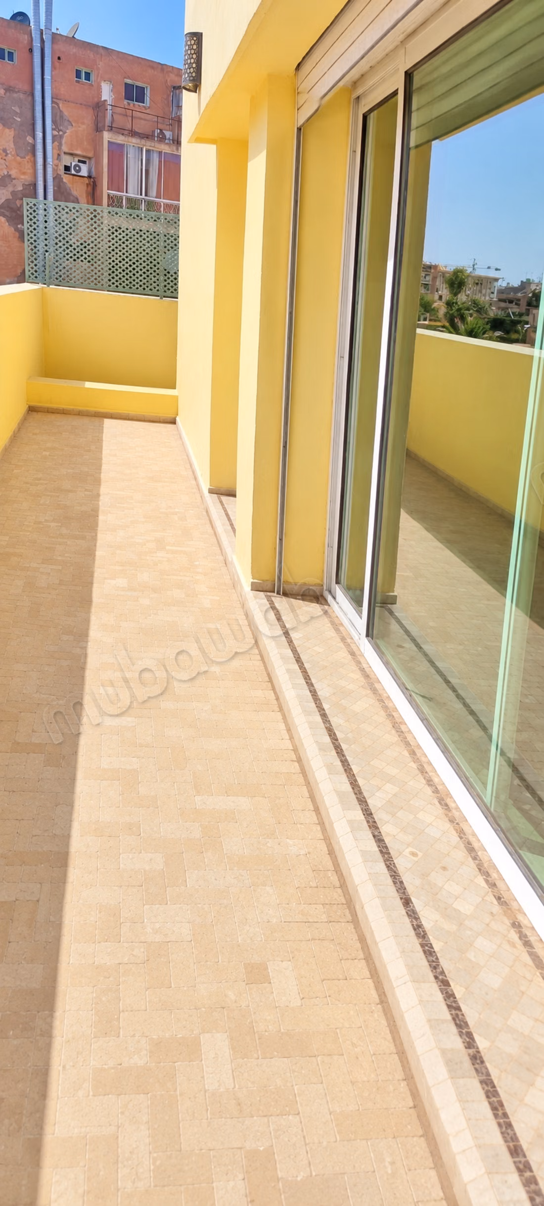 Appartamento con 1 camera da letto con balcone in affitto a Guéliz