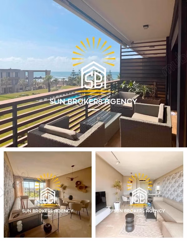 Magnifique appartement 2 ch vue mer