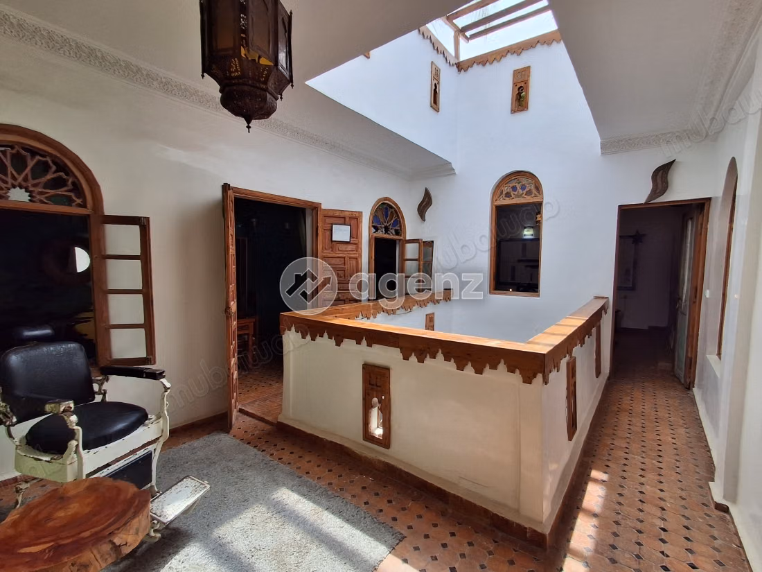 Riad à vendre 132 m², 7 chambres Bab Chaafa Salé