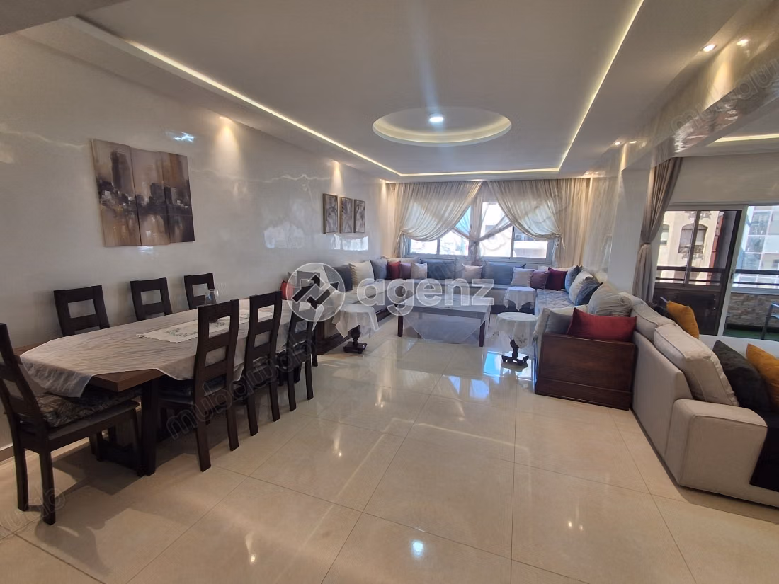 Appartamento in affitto 143 m², 3 camere Gauthier Casablanca