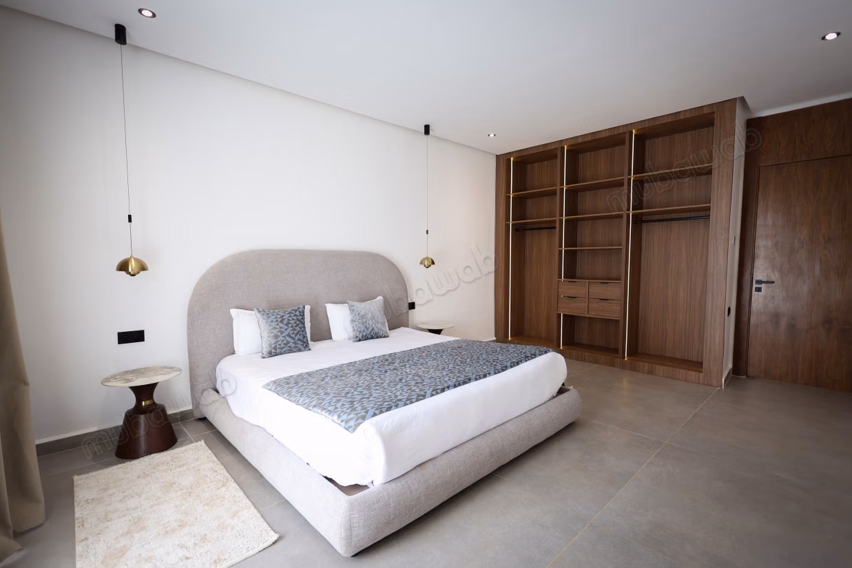 Belle villa grand jardin piscine km7 Rte ourika