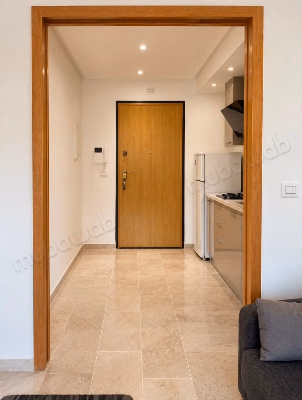 For rent a beautiful furnished S1 with parking in the basement