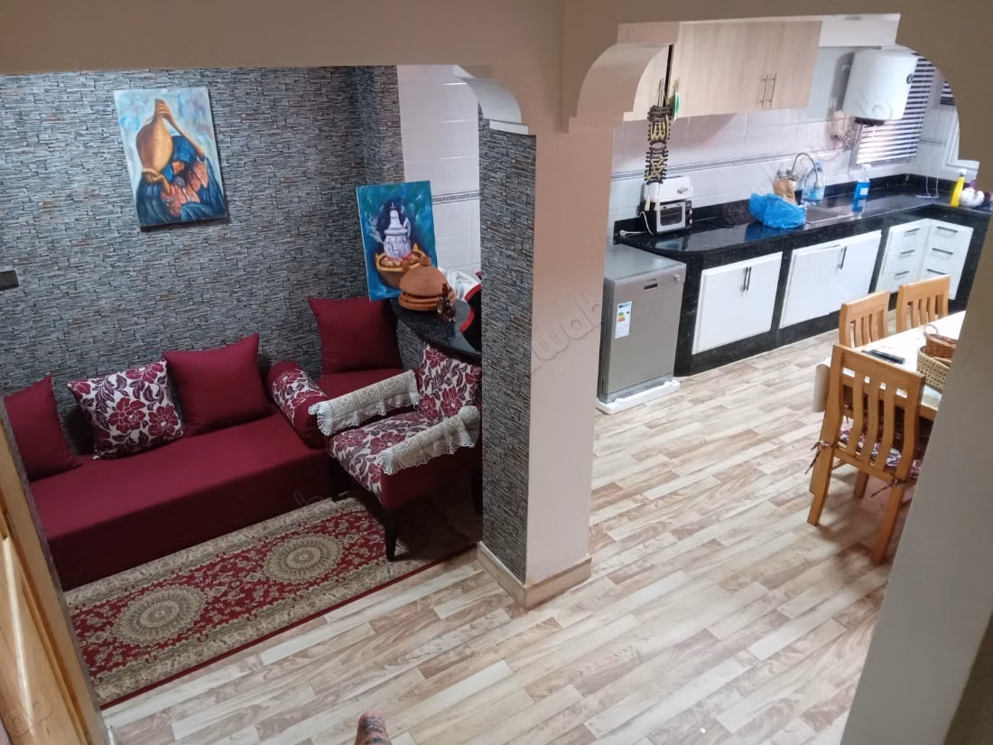 Affitta duplex arredato al piano terra