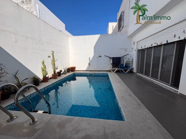 À vendre – duplex S4avec piscine à la marsa