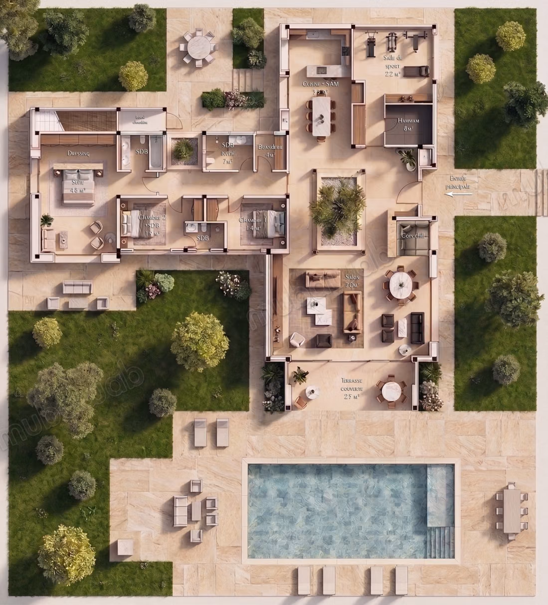 Villa contemporánea excepcional en Essaouira