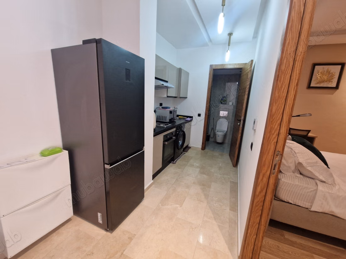Rent this apartment in Quartier du Parc. Area 55 m². Well-furnished