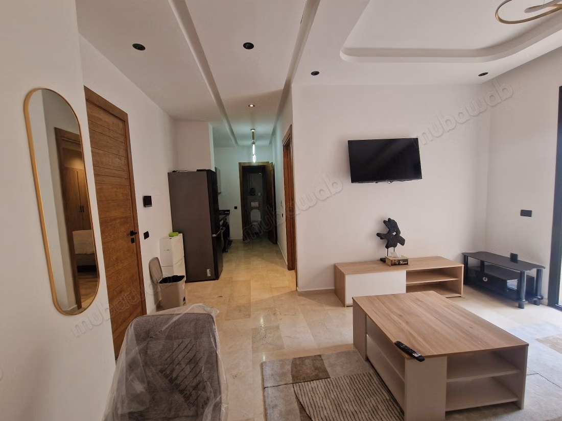 Rent this apartment in Quartier du Parc. Area 55 m². Well-furnished