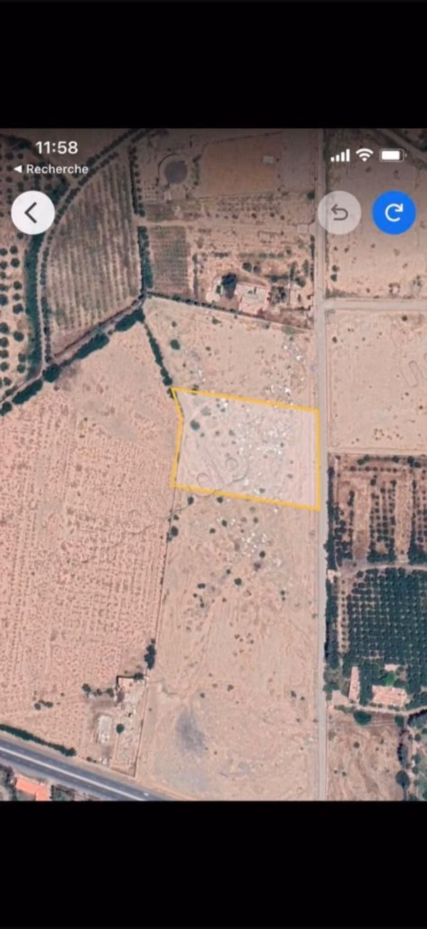Terreno en venta en la Ruta de Ouarzazate. Superficie total 10000 m²