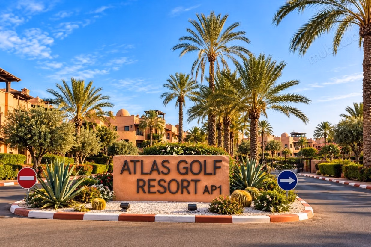 Duplex 3 chambres rooftop – Golf Atlas