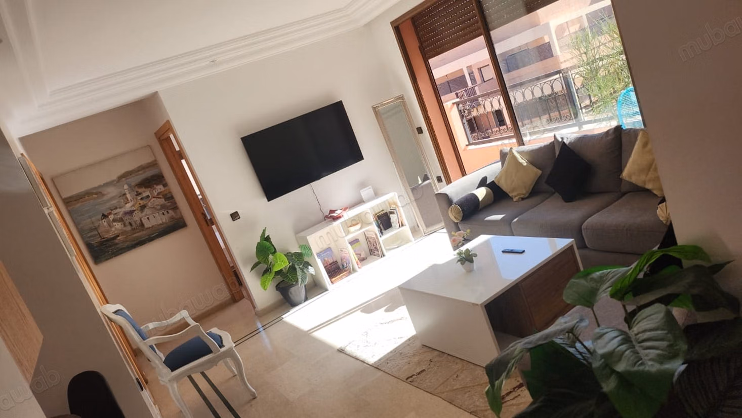 Appartamento con 2 camere da letto in affitto a Hivernage