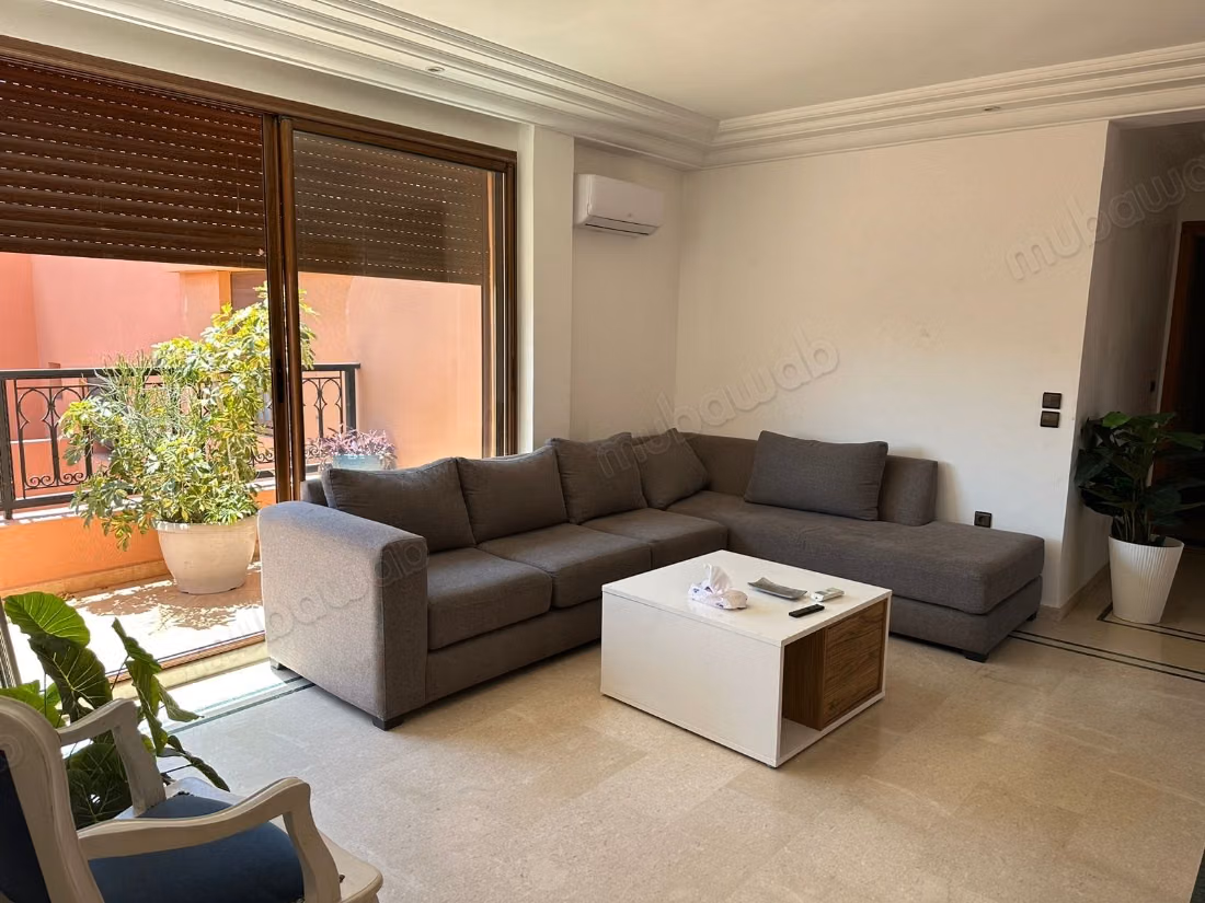 Appartamento con 2 camere da letto in affitto a Hivernage