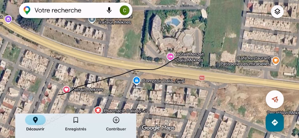 Vendita di terreno a Marjane. Superficie di 116 m²