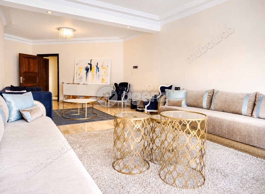 Appartement à louer 126 m², 2 chambres Les hôpitaux Casablanca