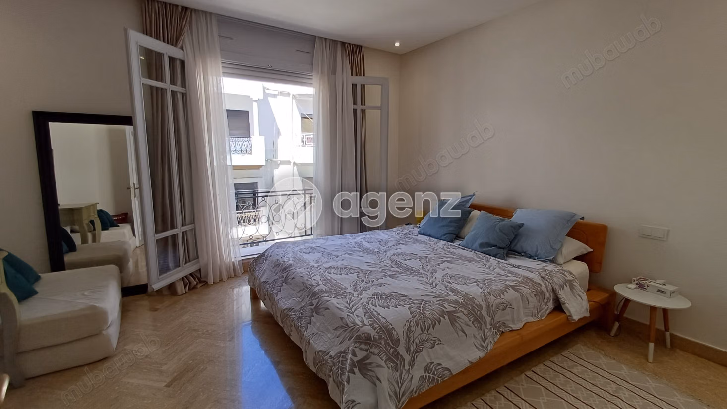 Appartement à louer 198 m², 3 chambres Racine Casablanca
