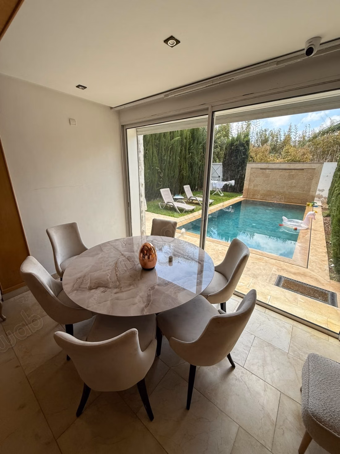 Gemeubileerde villa te huur in Bouskoura Ville Verte