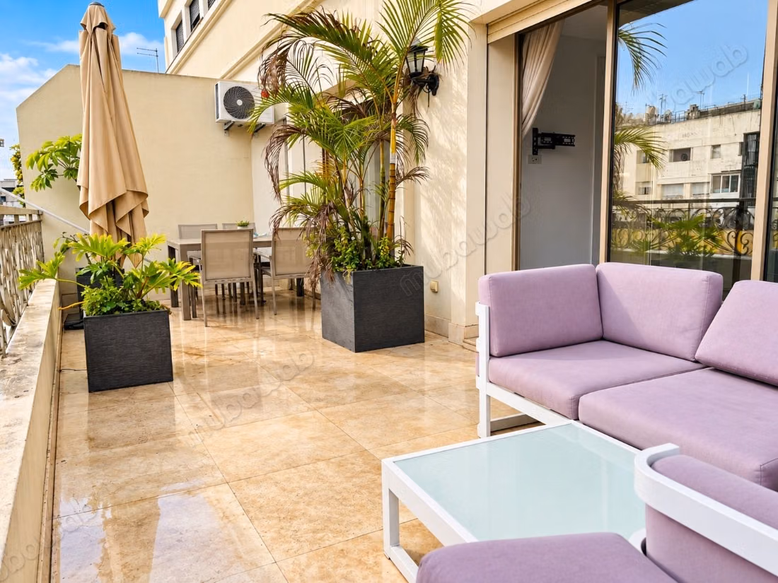 Triangle d'Or/Appartement meublé 125m² 2ch
