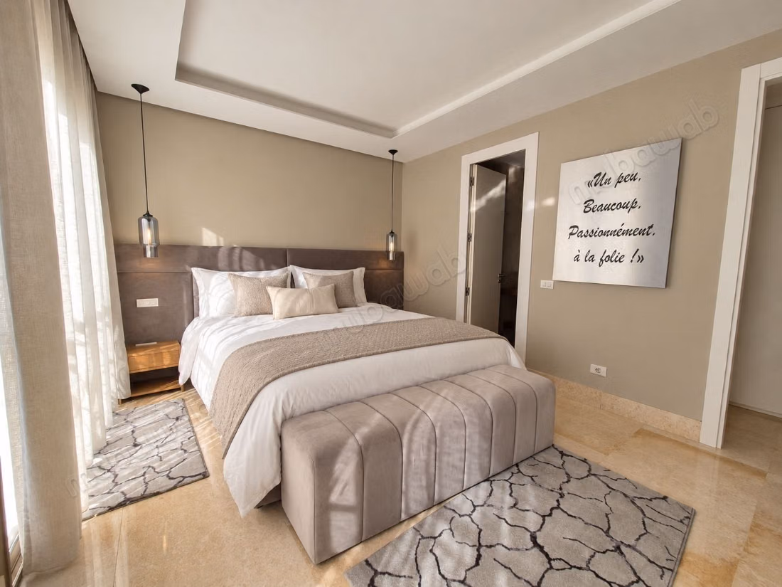 Triangle d'Or/Appartement meublé 125m² 2ch