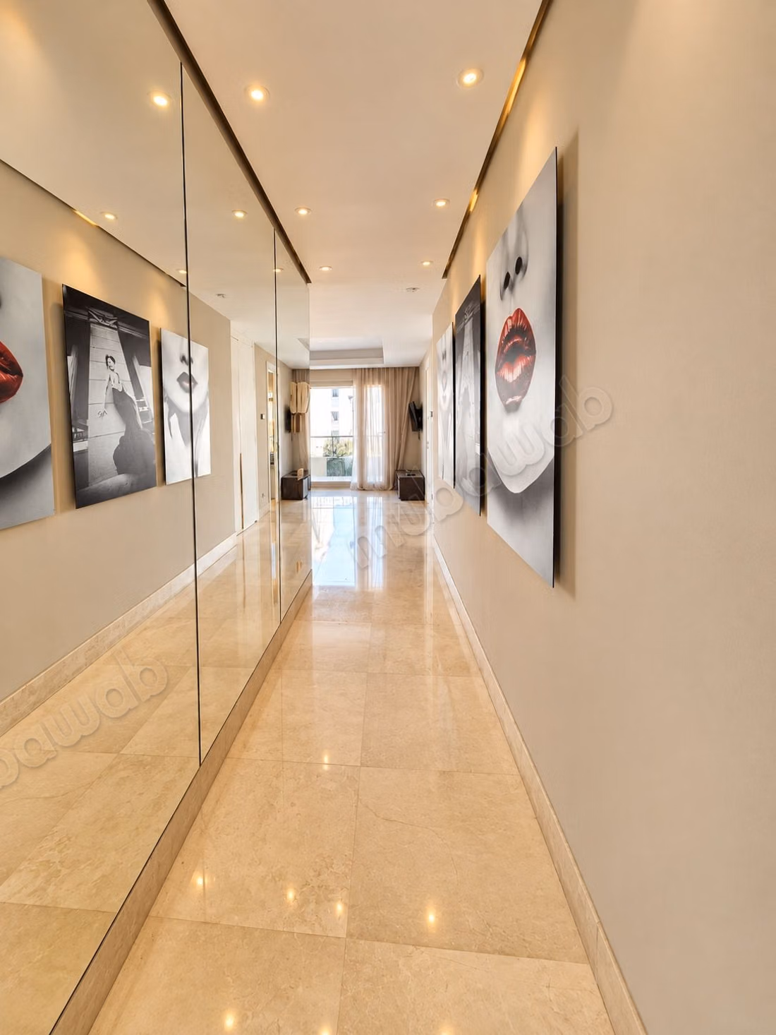 Triangle d'Or/Appartement meublé 125m² 2ch