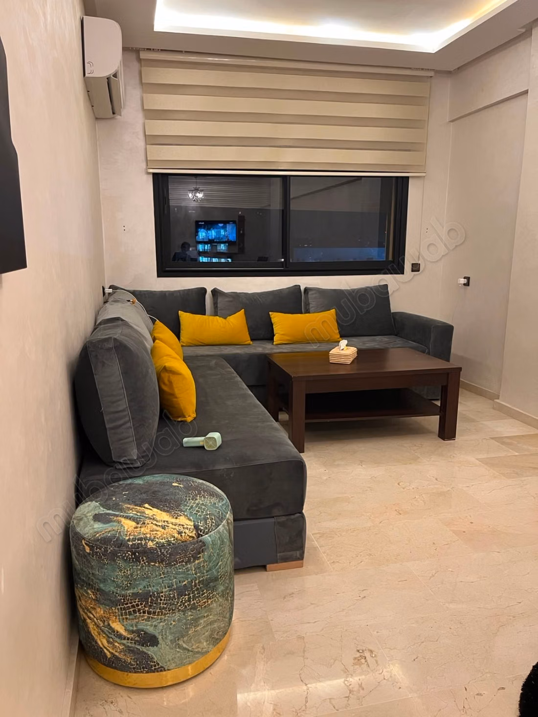 Apartment rental in Marrakech for long term – 2 bedrooms in secured residence with pool and parking