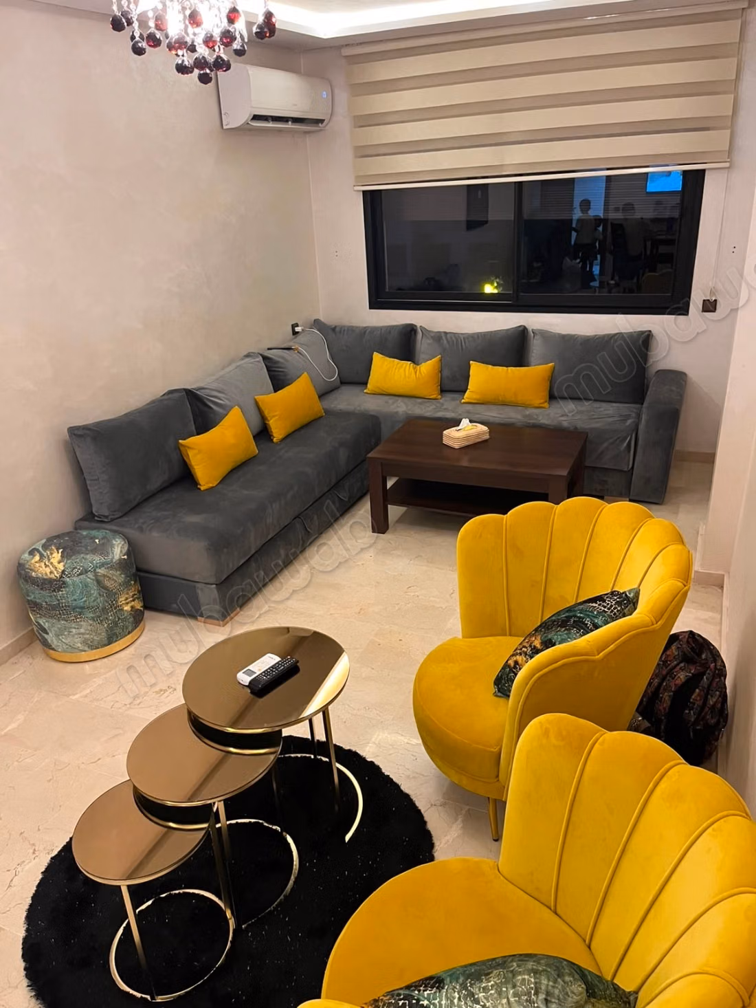 Apartment rental in Marrakech for long term – 2 bedrooms in secured residence with pool and parking