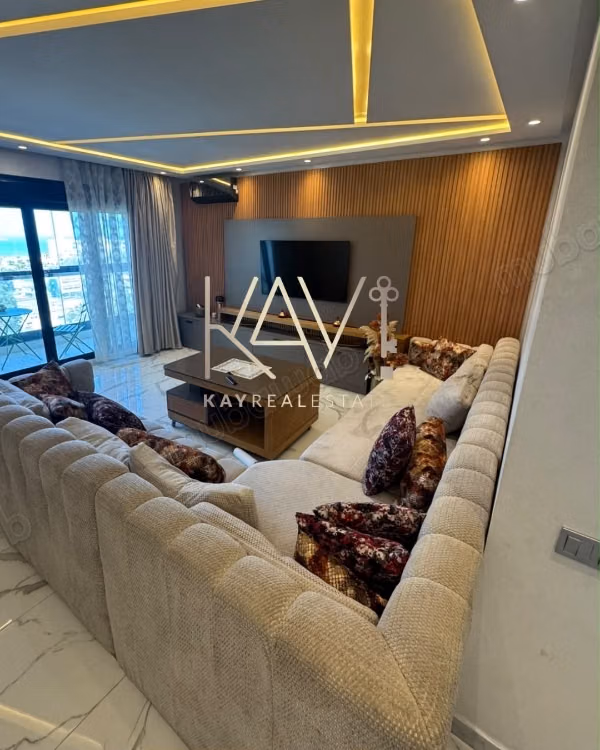 Appartement à louer avec vue mer & piscine – malabata, tanger